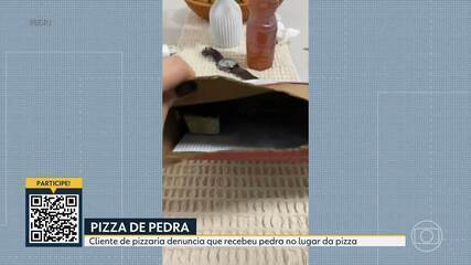 Cliente recebe pedra no lugar de pizza: episódio expõe lacunas na cadeia de entrega por aplicativos