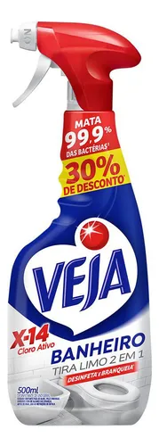 Combo 3x Veja Tira Limo Spray 500ml