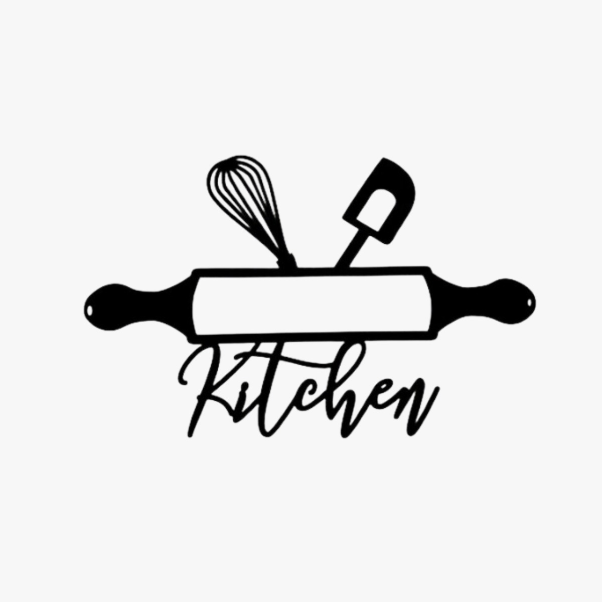 Quadro Decorativo De Mdf - Modelo Kitchen - Tamanho Pequeno