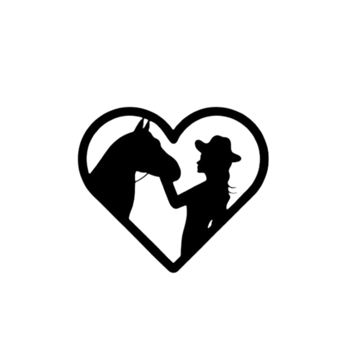 Quadro Decorativo De Mdf Cowgirl - Grande