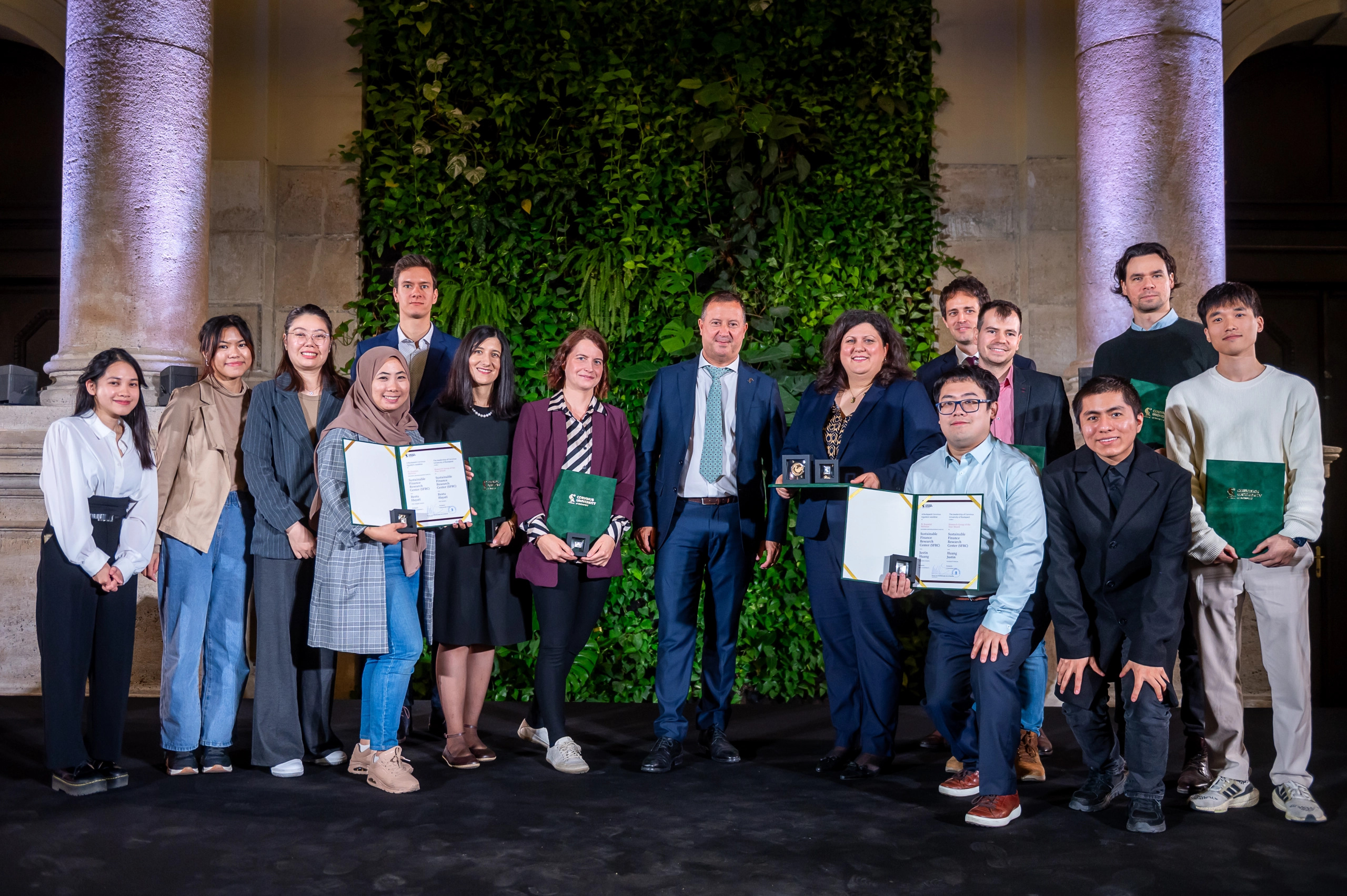 SFRC wins research group of the year 2025 award at Corvinus