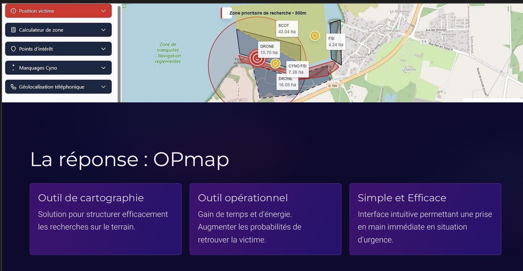 Aide à la recherche de personnes disparues