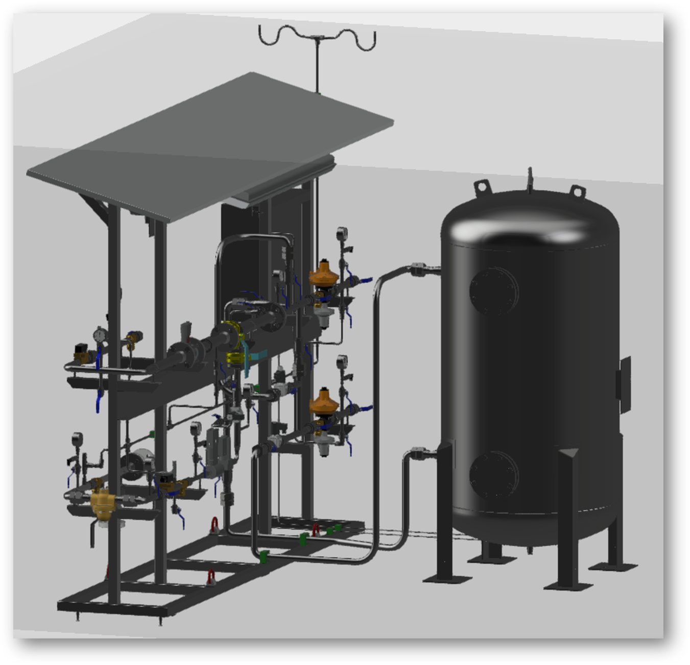 H2 Blending and Injection Unit