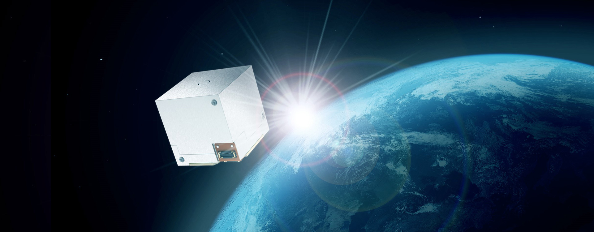 cyber® reaction wheel 2 in space