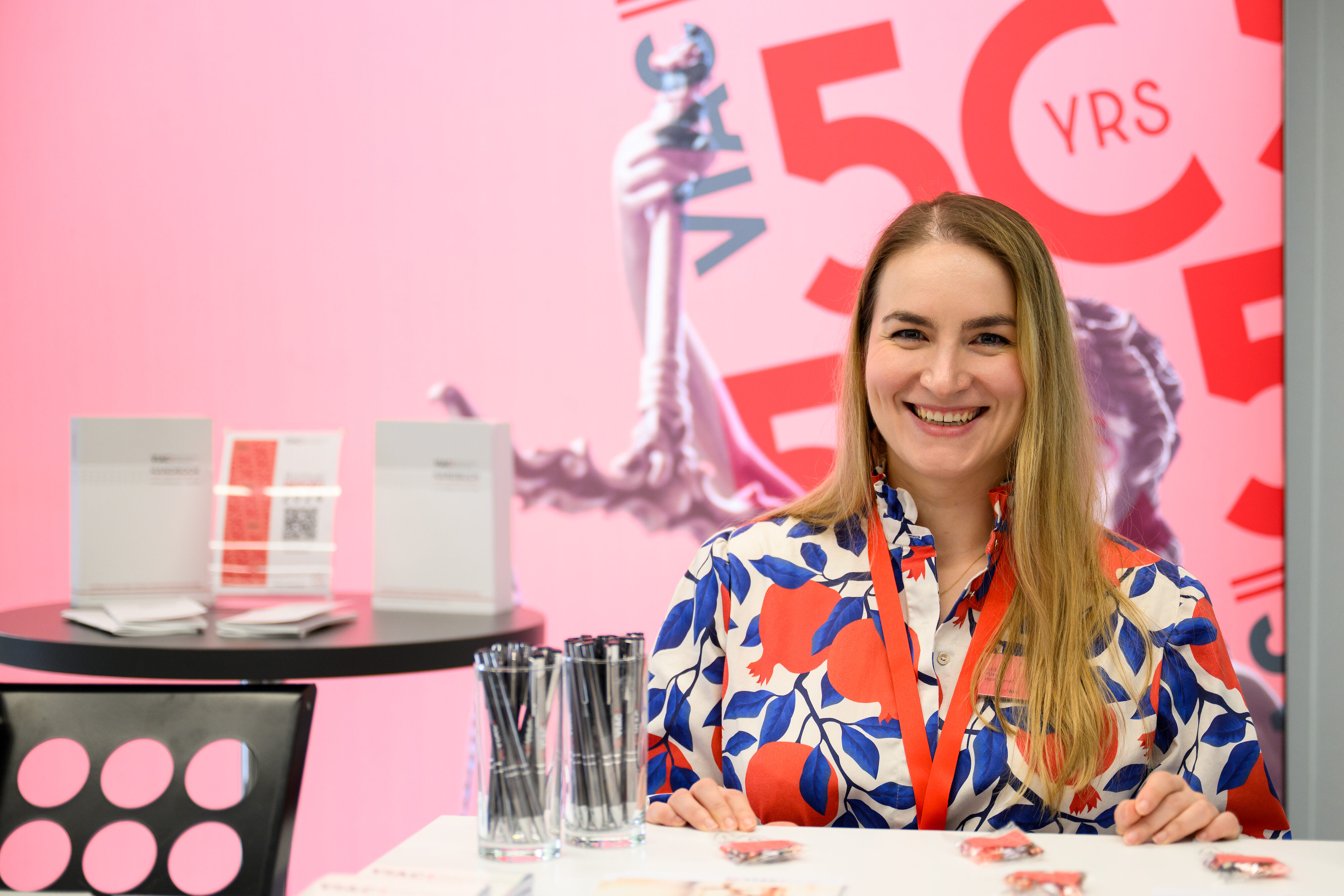 Ausstellerstand am Exporttag 25