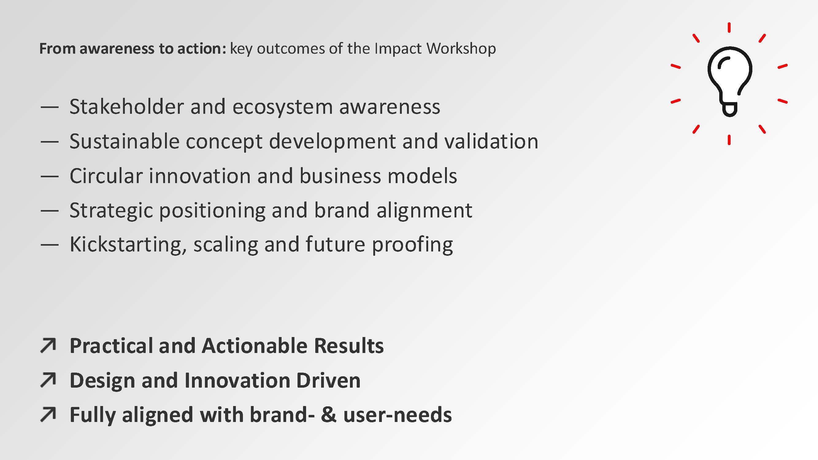 Impact Workshop