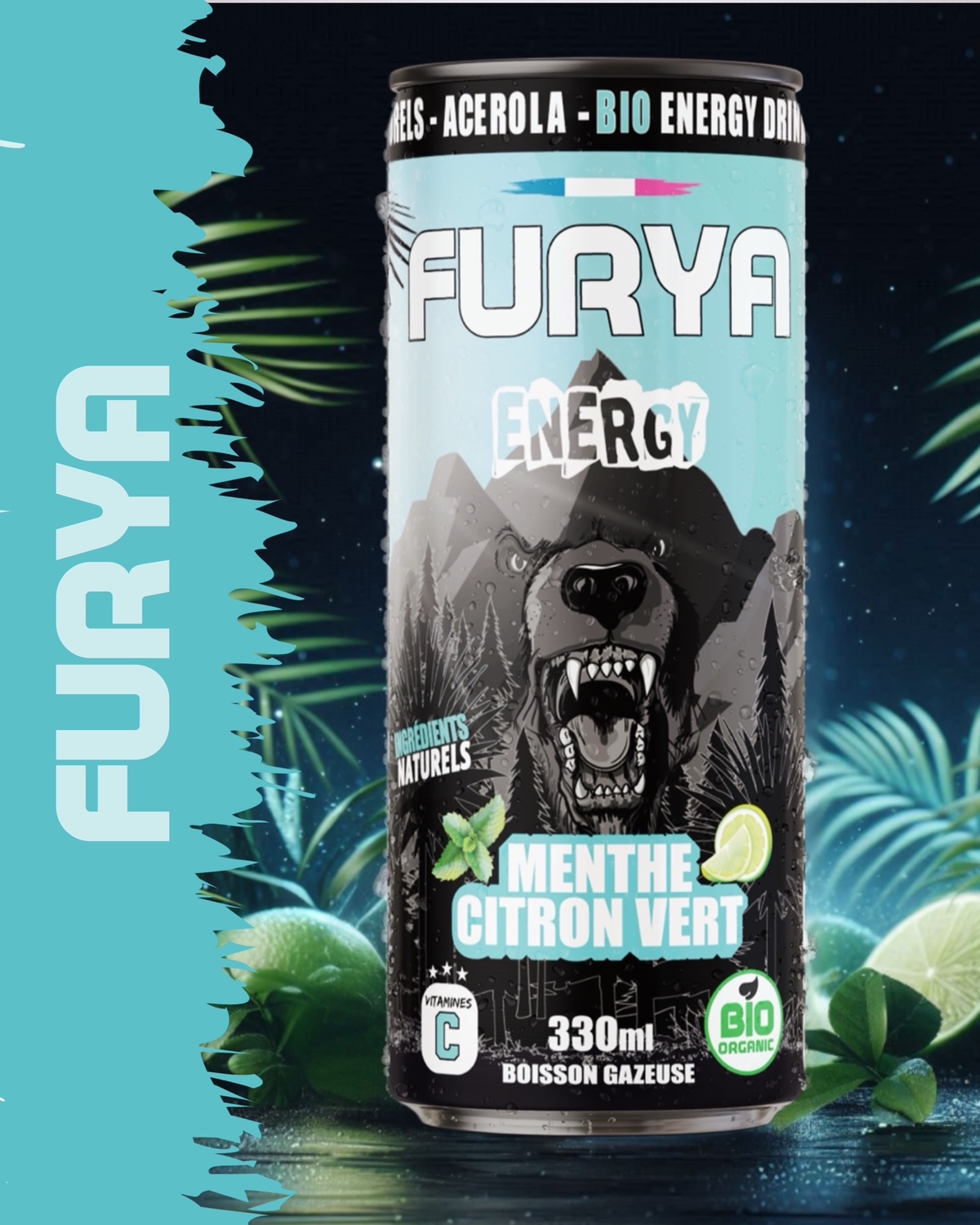 Furya energy  Lime-Mint