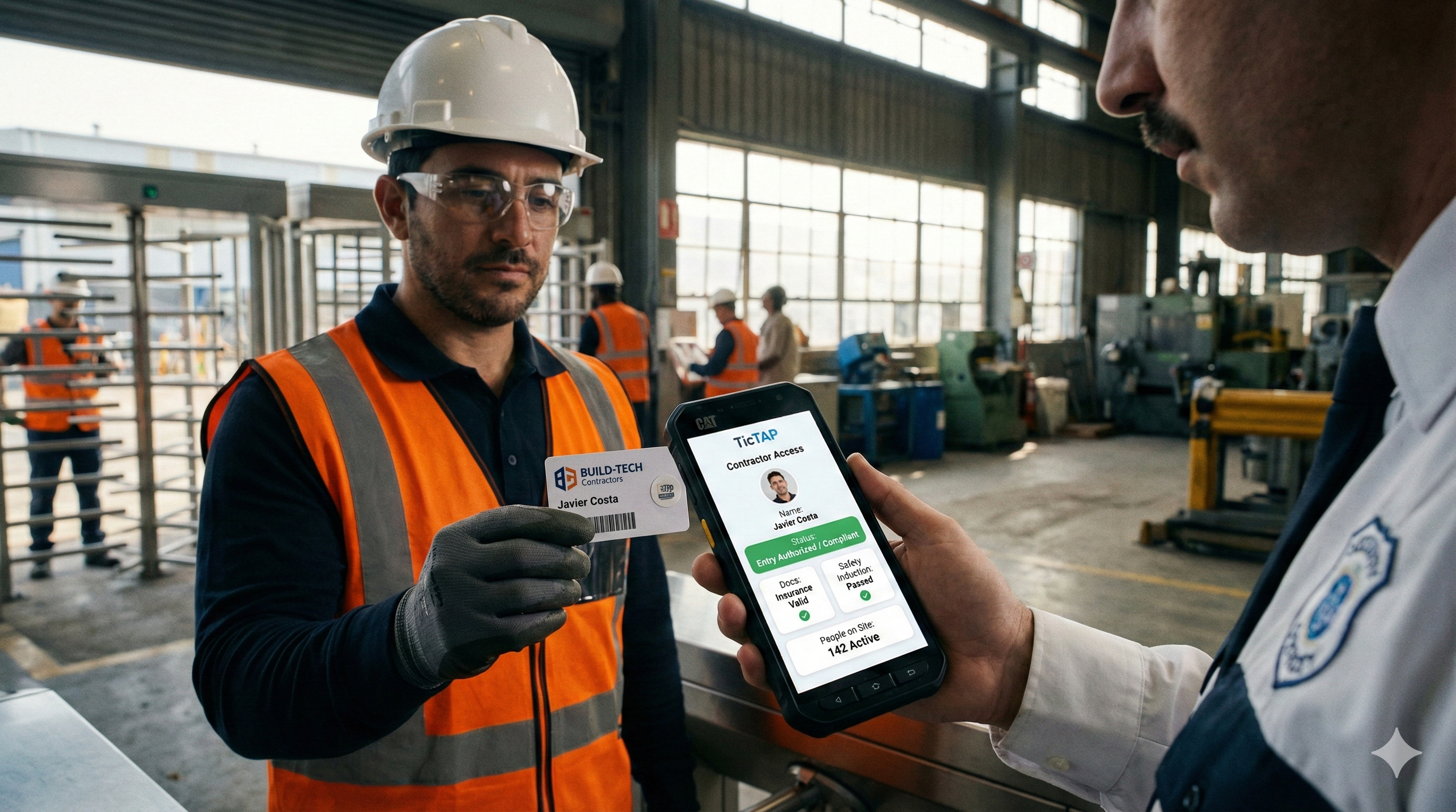 Control de acceso + compliance documental TicTAP