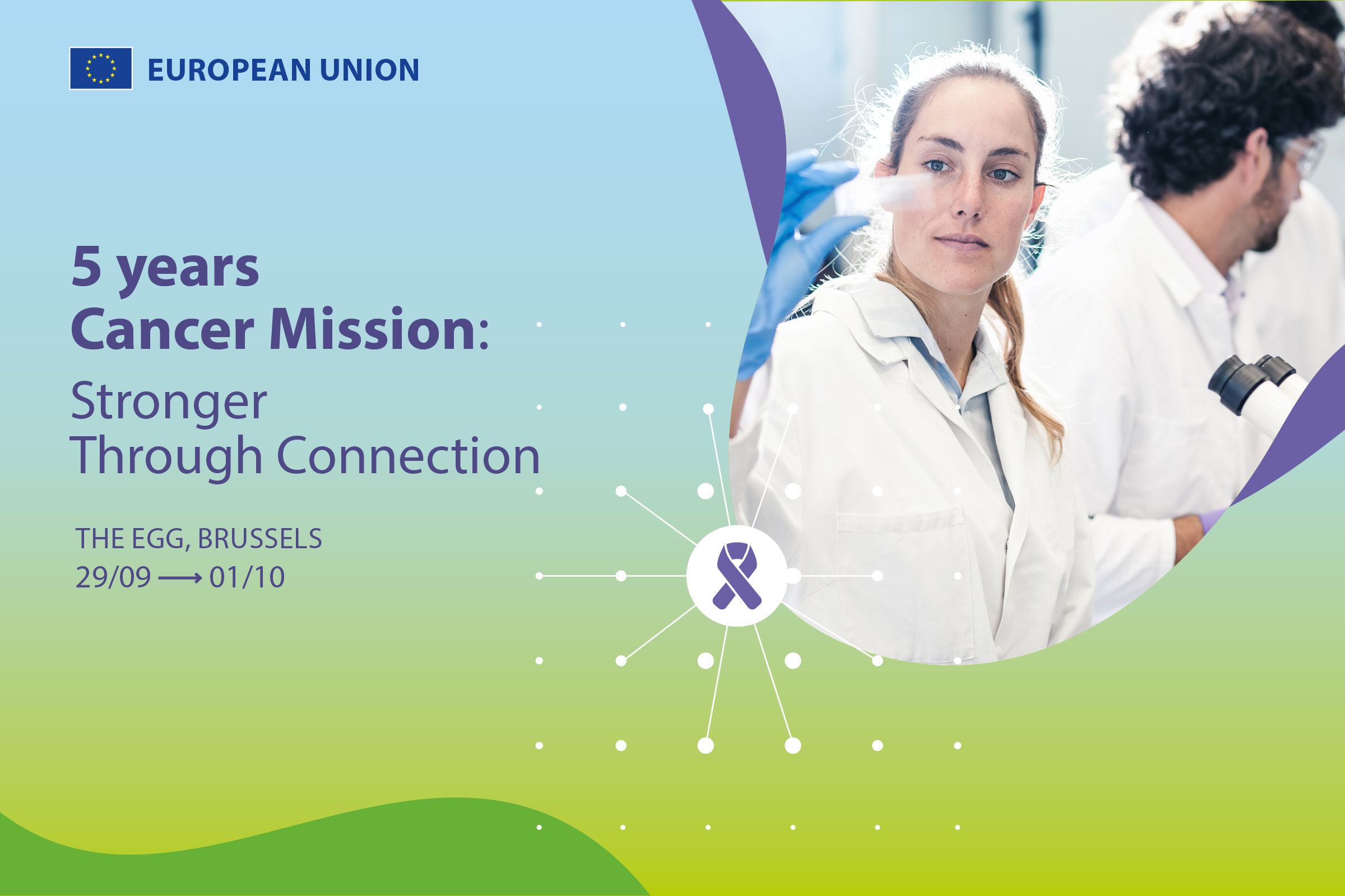 Home | 5 years EU Cancer Mission: Stronger Through Connection