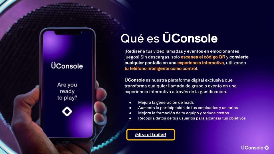 ¿Qué es ÜConsole?