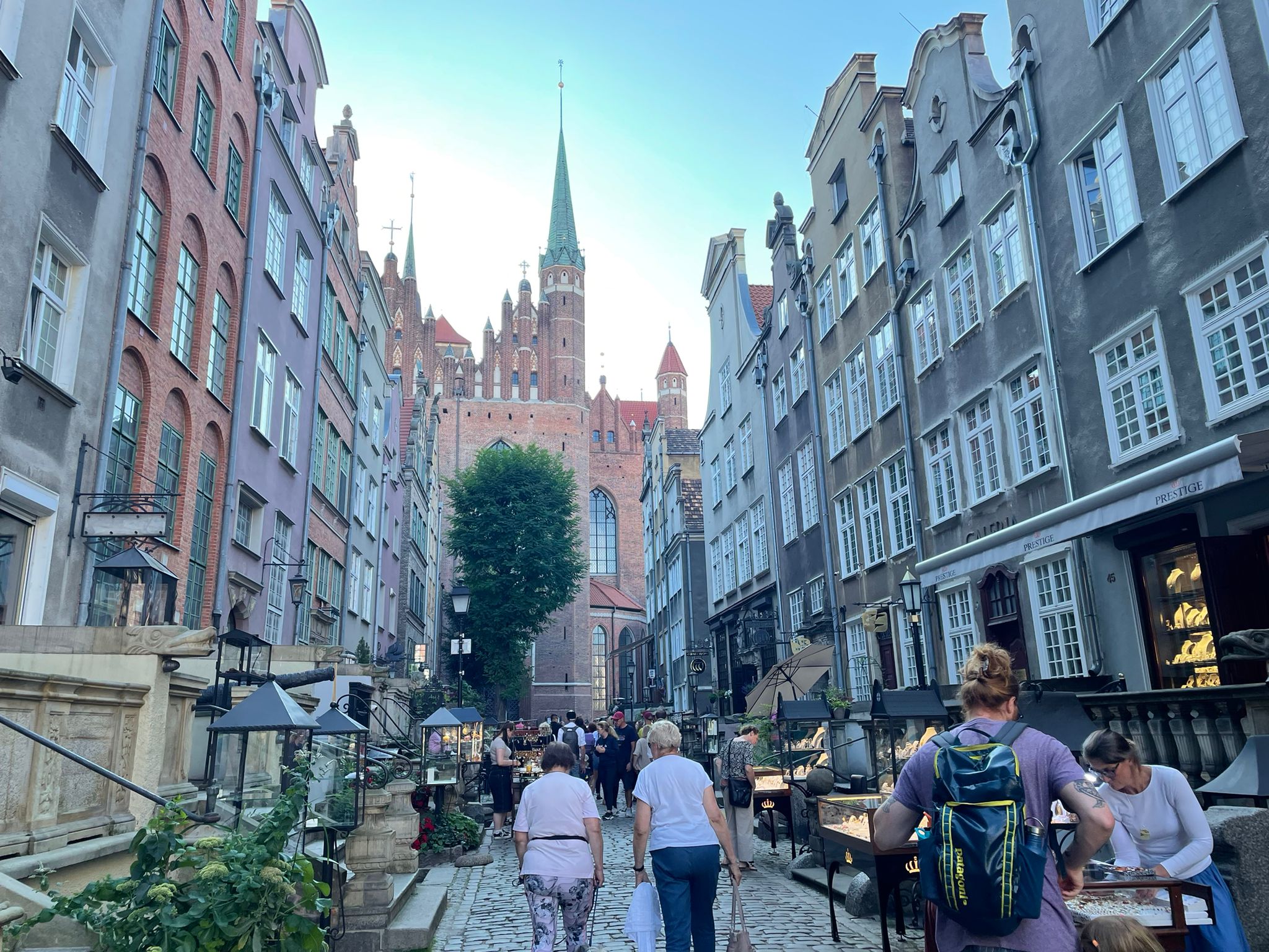 Amber Street in Gdansk