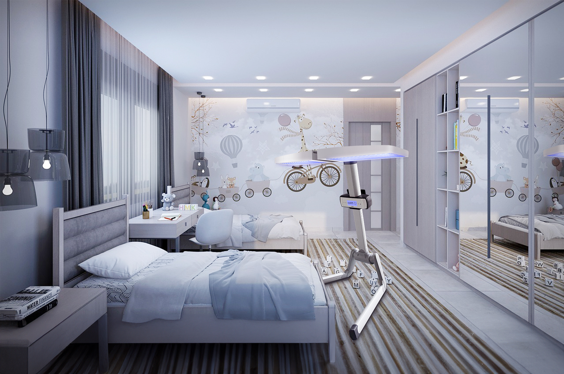 Home blue light therapy