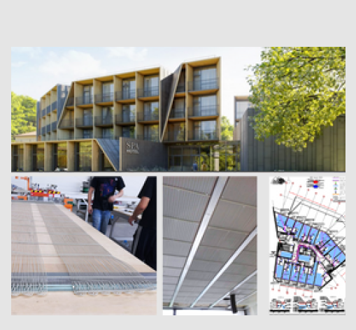 5* star SPA hotel with Hydrokapillare technology together with geothermal heat pumps