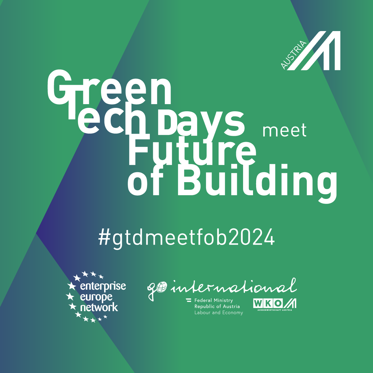 GreenTech Days meet Future of Building 2024 - b2match