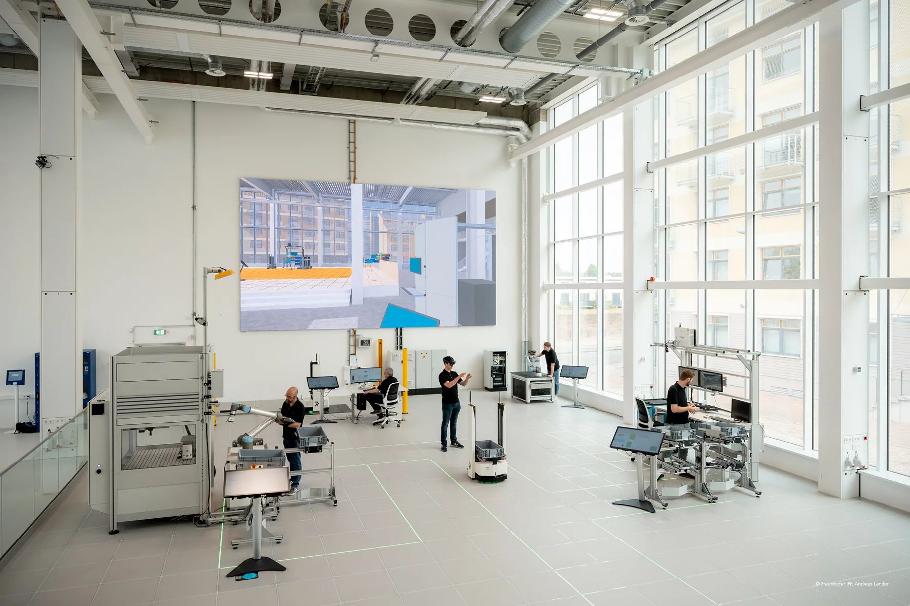 Test and Evaluation Laboratory for the Smart Factory 2