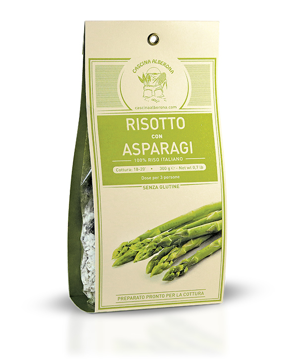 Risotto pronto con Asparagi