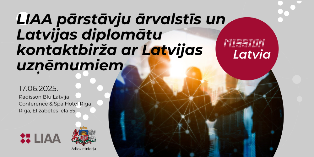 Sākums | LIAA un ĀM kontaktbirža ar Latvijas uzņēmumiem