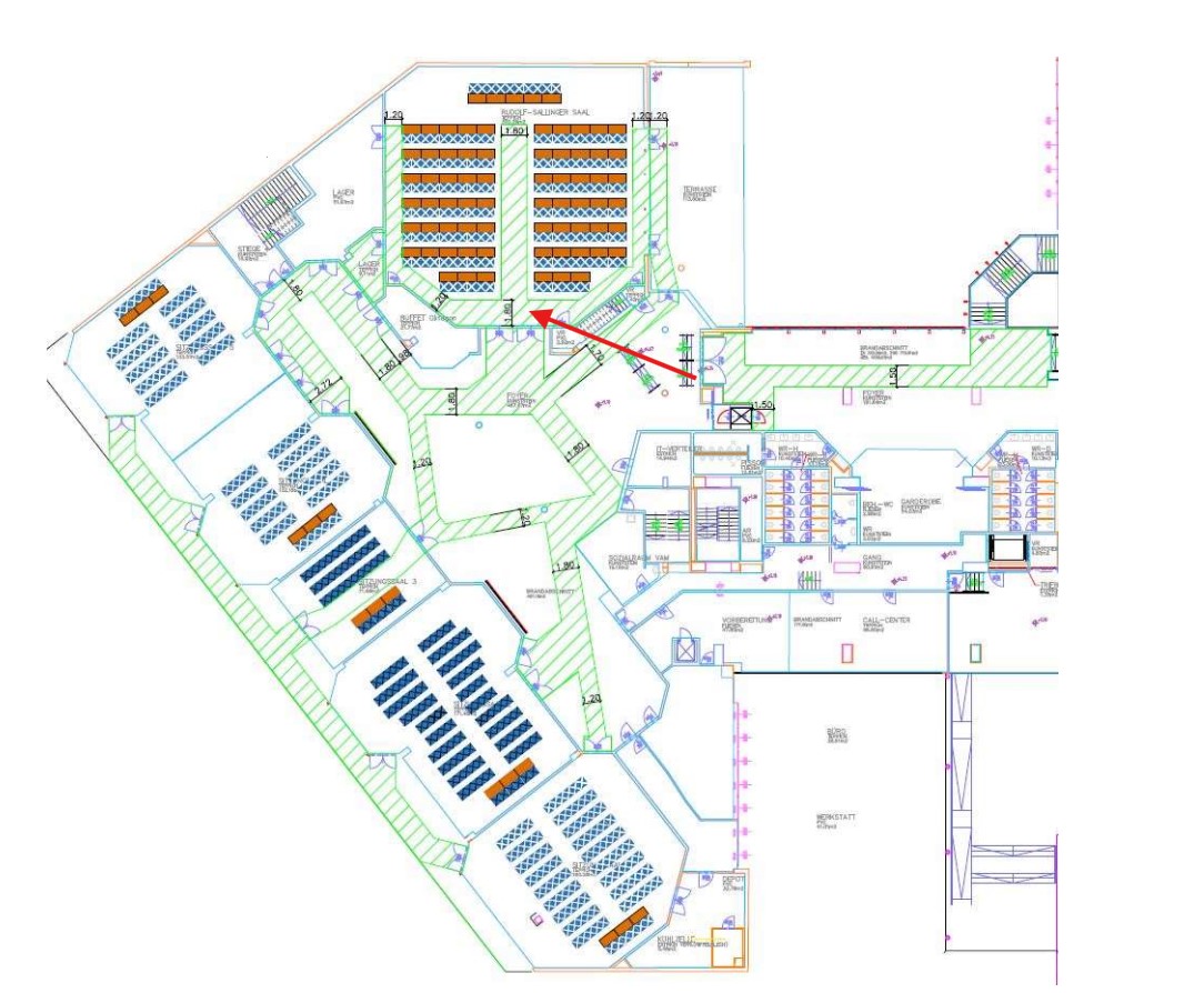 Session location Oktogon - Room 6 - Rudolf Sallinger Saal