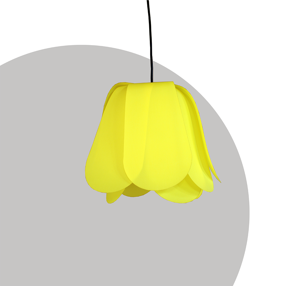 Tulipe Yellow – Eco Lamp - 2