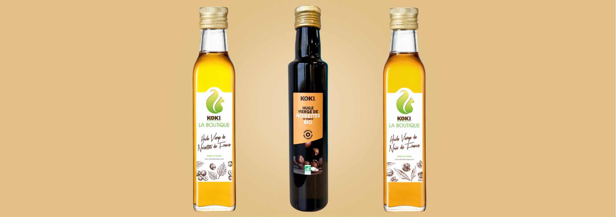 Hazelnut and Walnut Oils