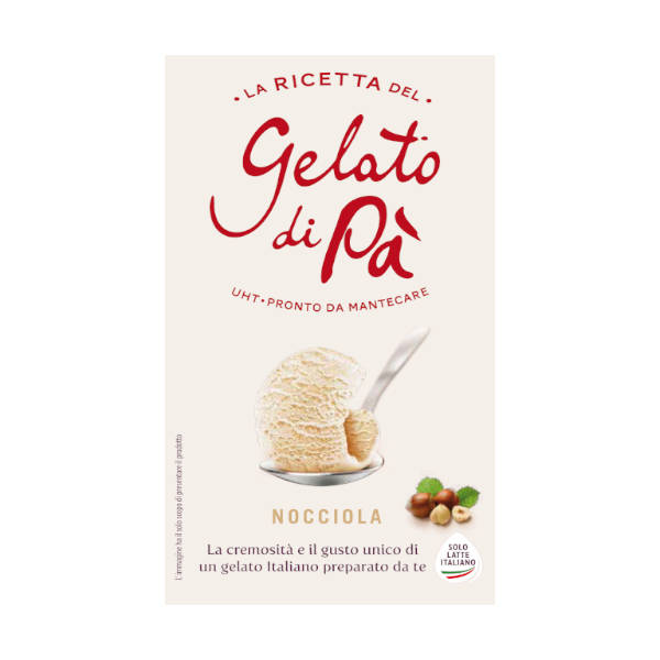 LA RICETTA DEL GELATO DI PA' - HAZELNUT - Catalogue
