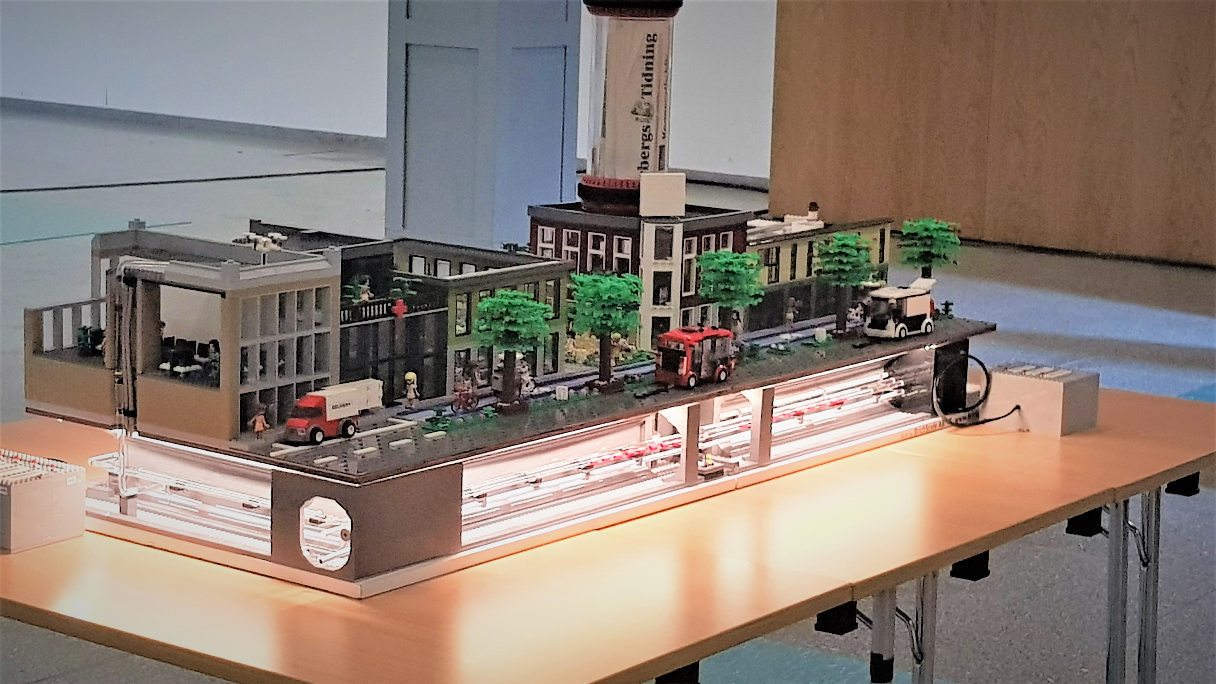 LEGO-model of Pipeville 2035