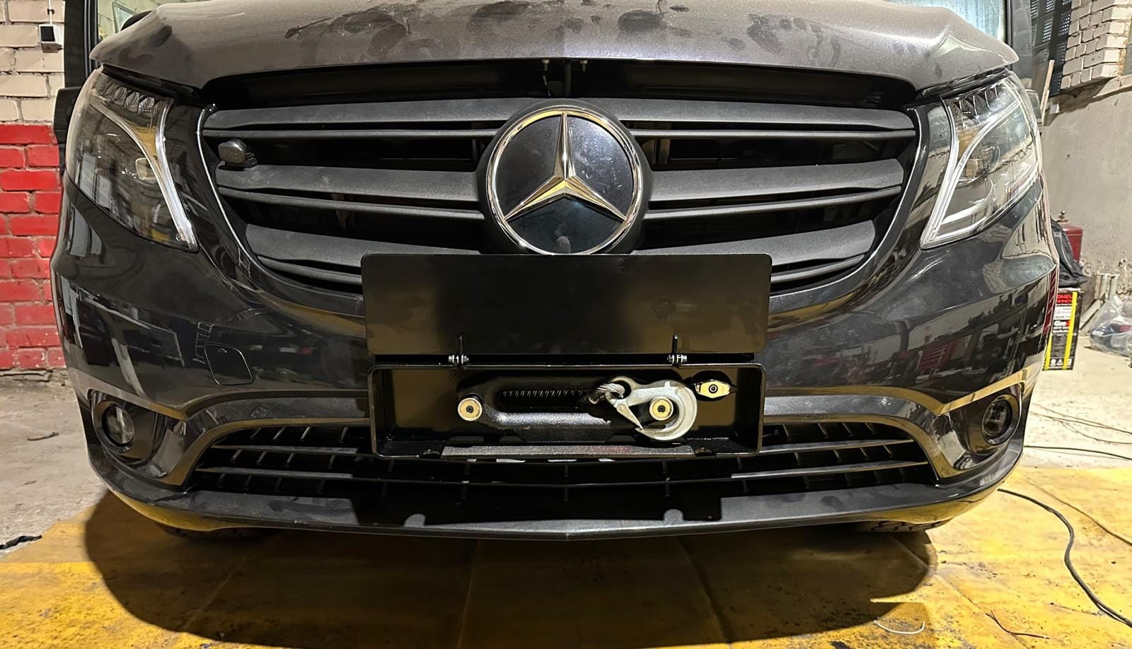 Winch installed by ALL-TECH
