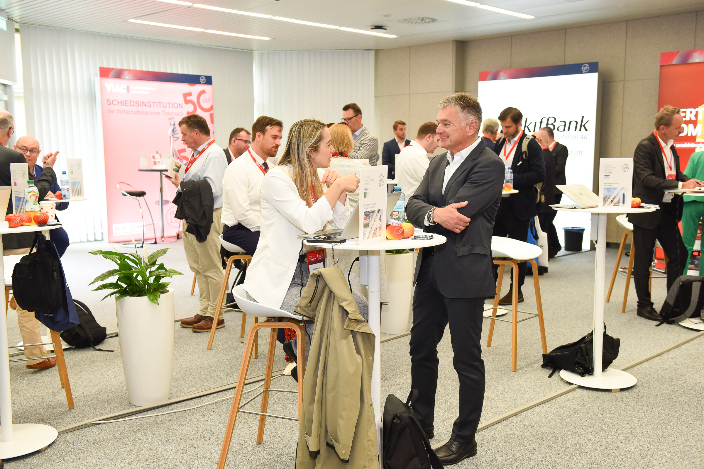 Gespräch mit WKÖ Wirtschaftsdelegierten am Exporttag 25