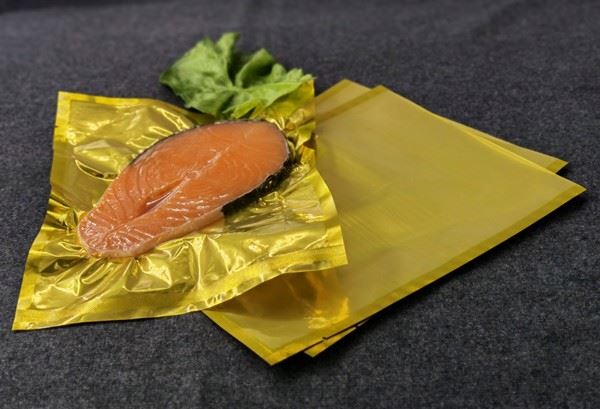 transparent/golden vacuum bags