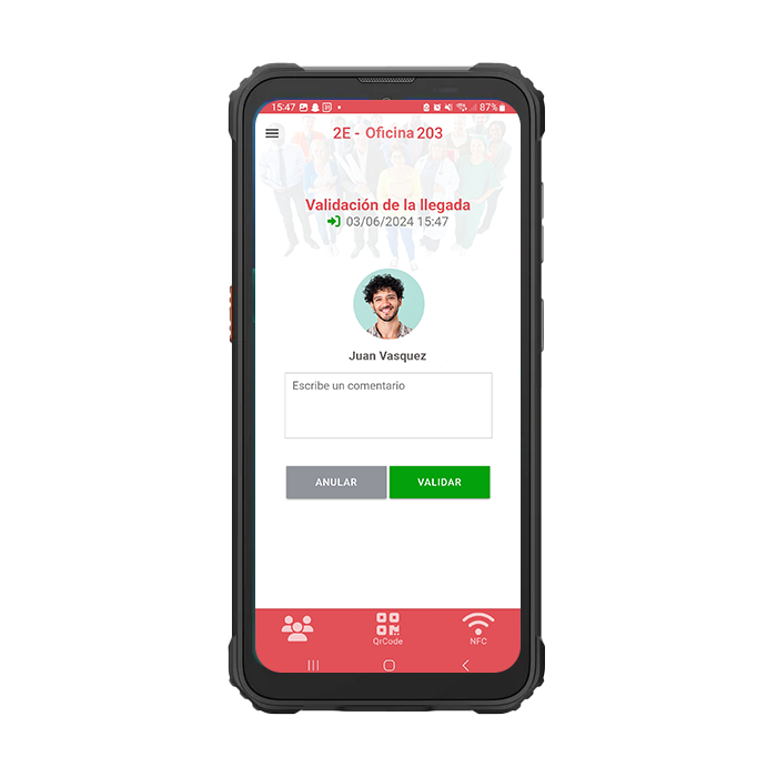 Aplicación para empleados