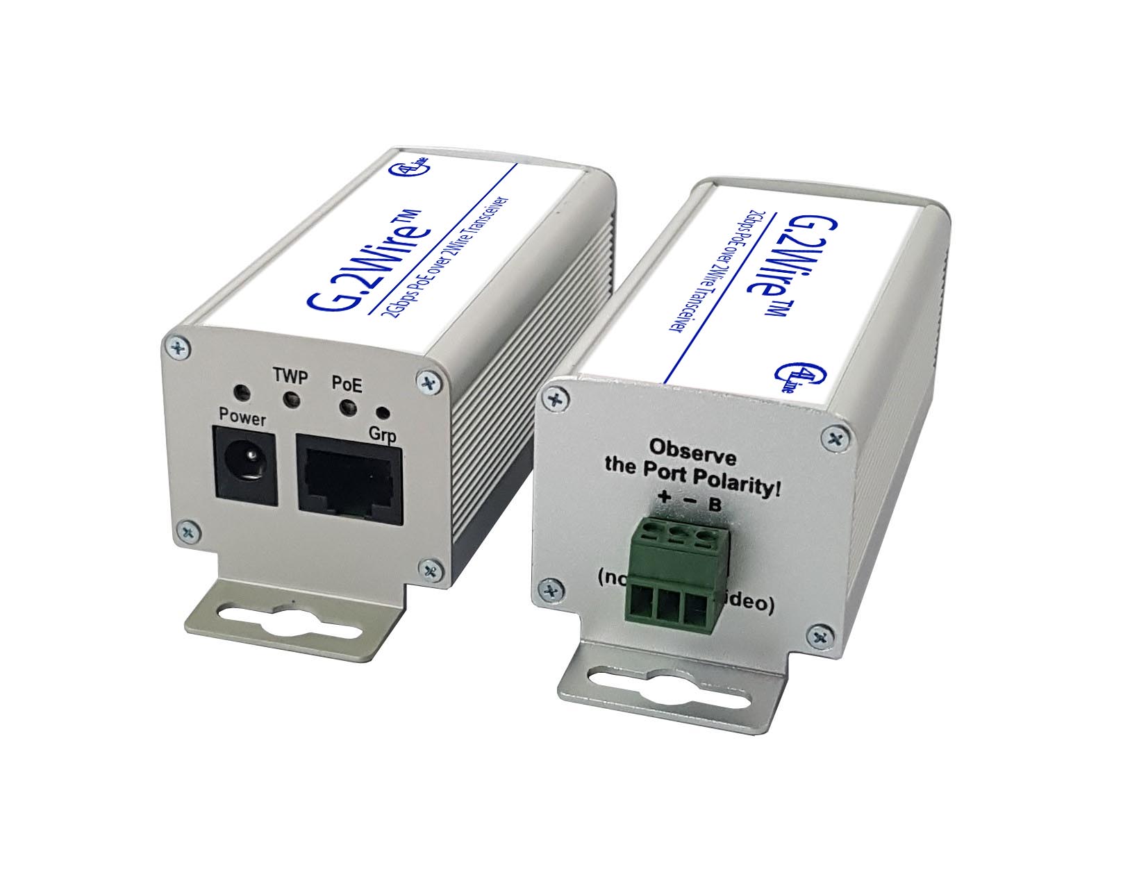 Gigabit PoE over 2Wire Transceiver