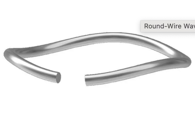 Round Wire Wave Spring