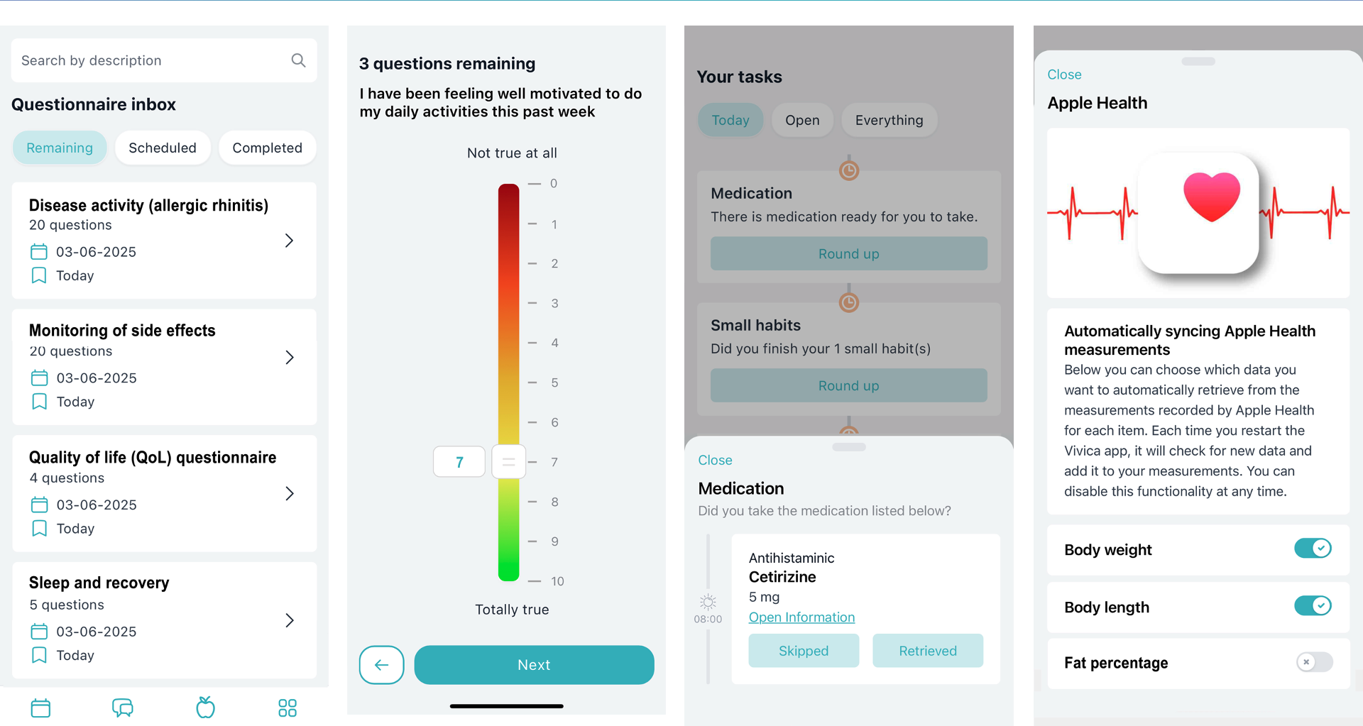Collect clinical data