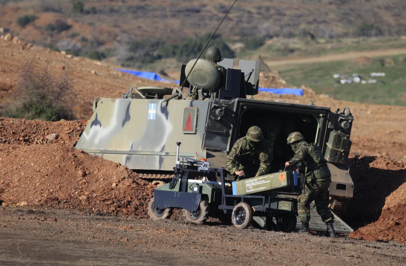 Participation in Greek military exercises