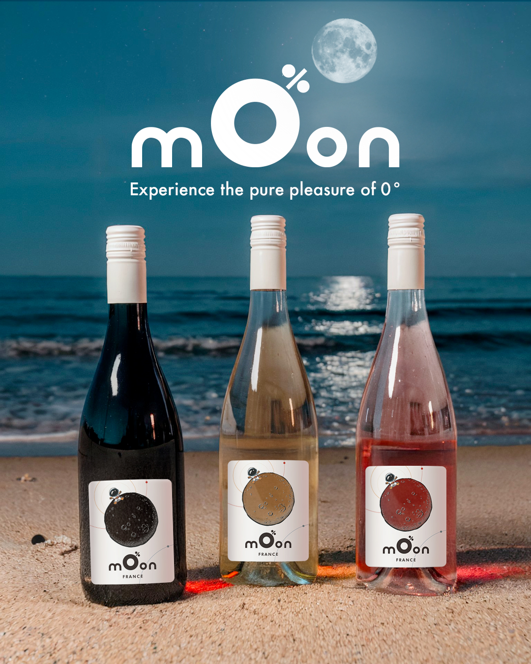 Red Merlot - Rosé Merlot - White Sauvignon Blanc