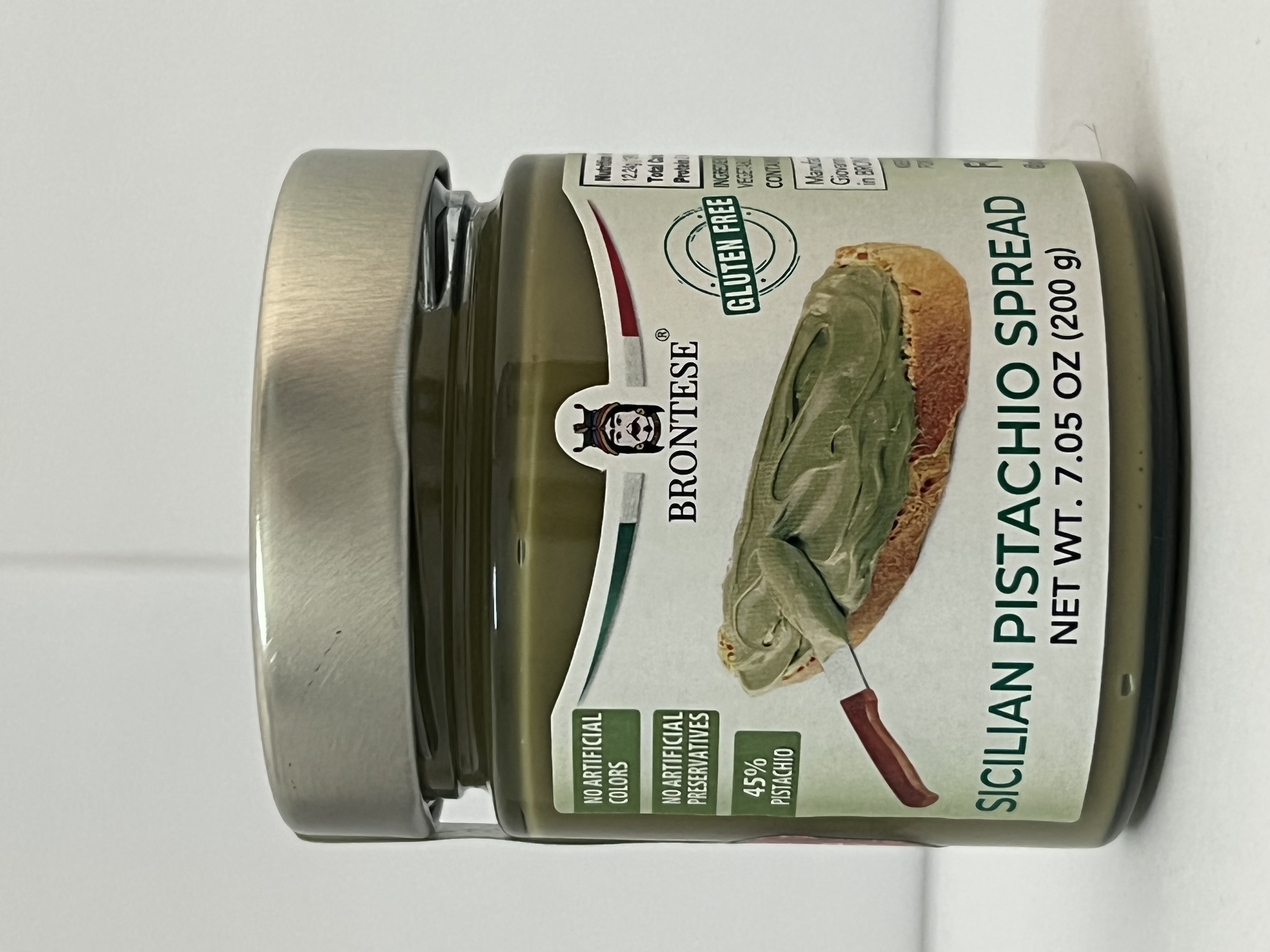 SICILIAN PISTACHIO SPREAD – 45%