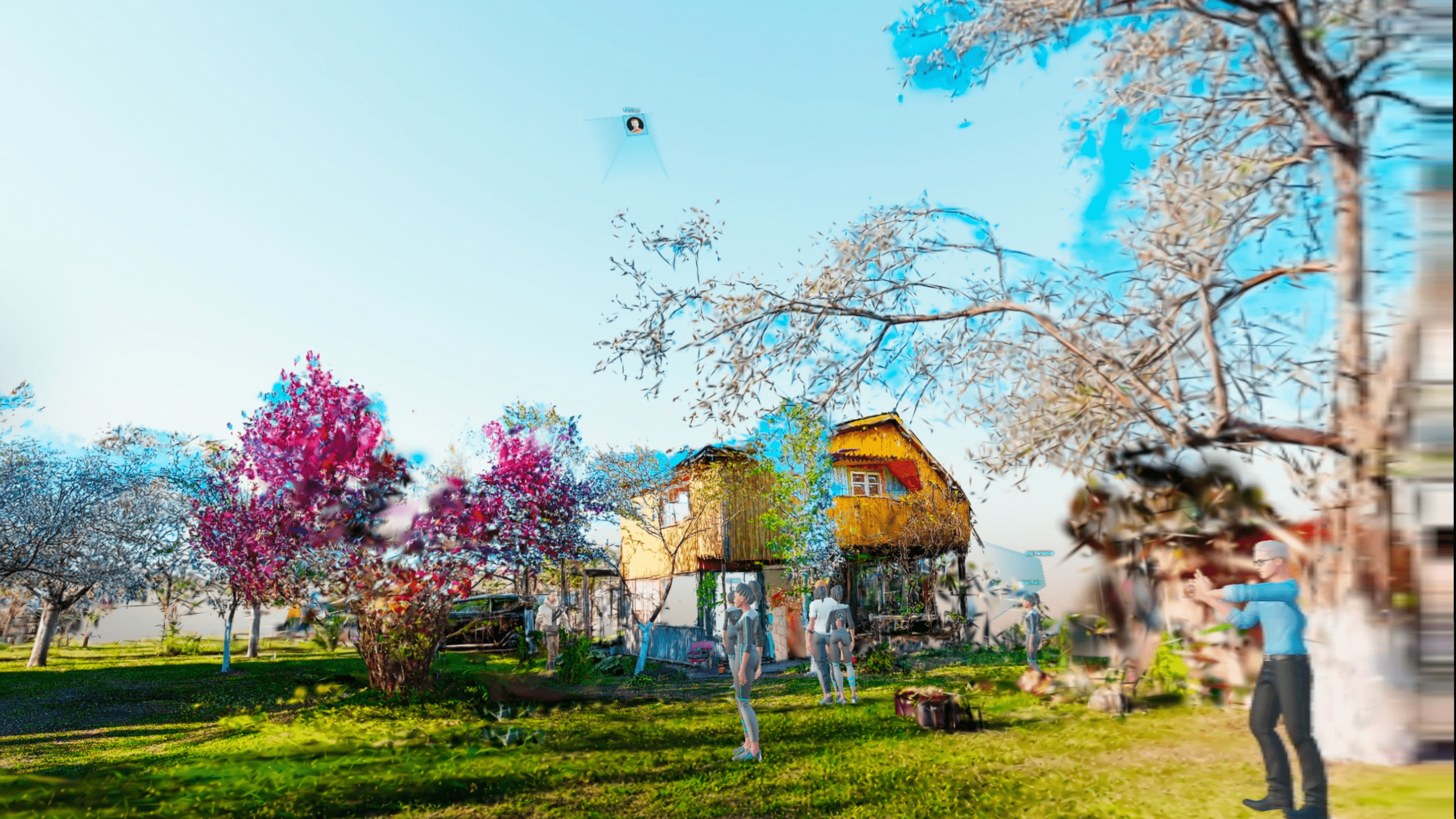 CREATING ARTWORKS WITH GAUSSIAN SPLATS, Arrival Space, IX 25