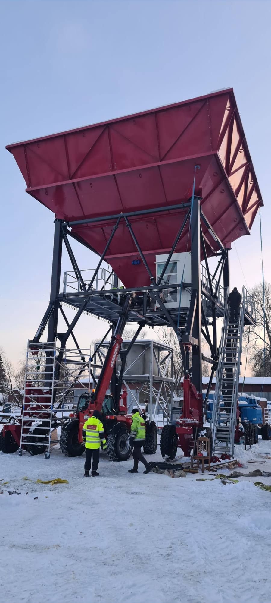 Bulk handling (bunker)