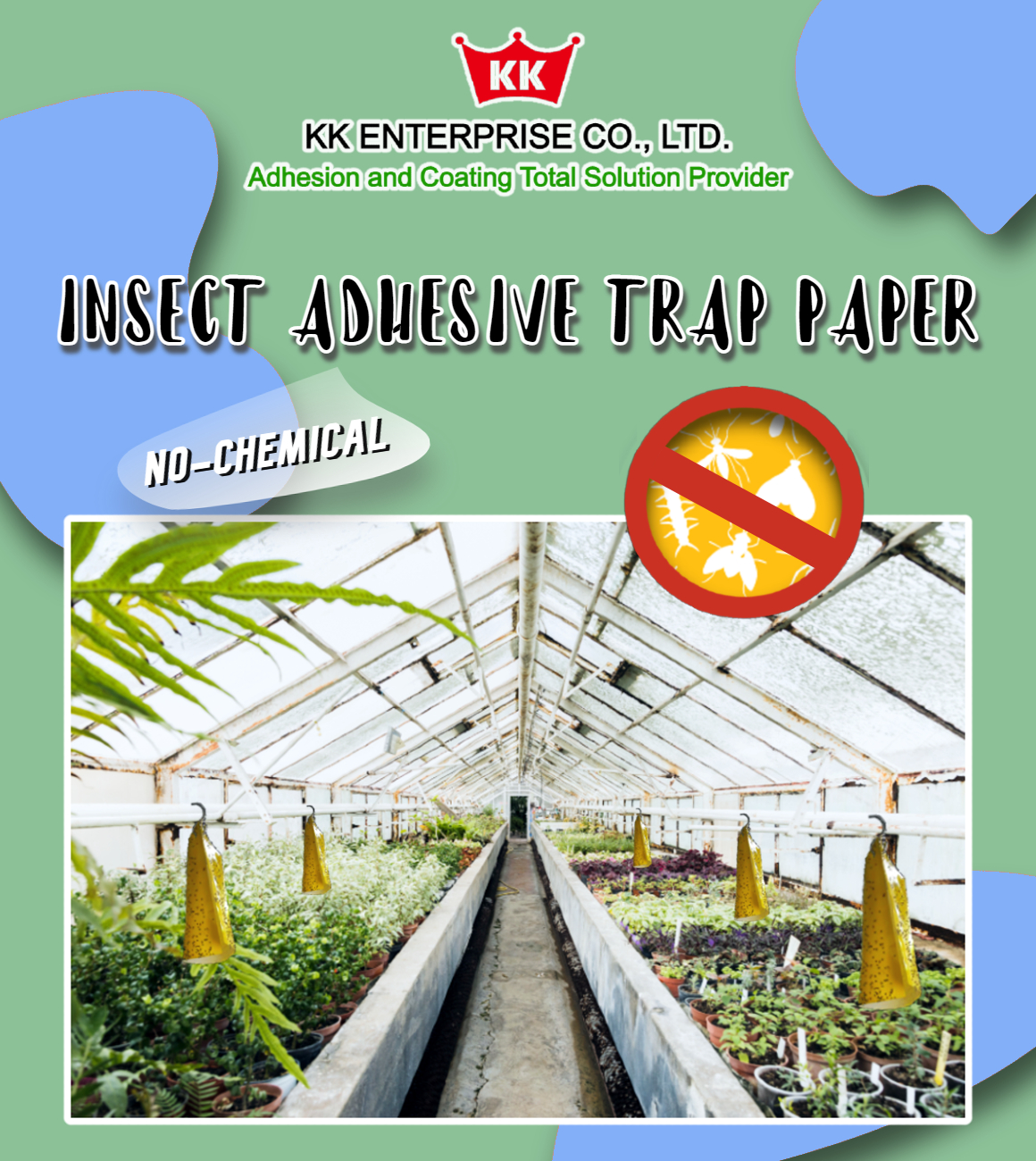 Insect Adhesive Trap Paper