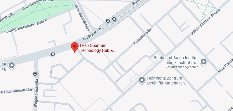 Session location Leap Quantum Technology Hub & Events