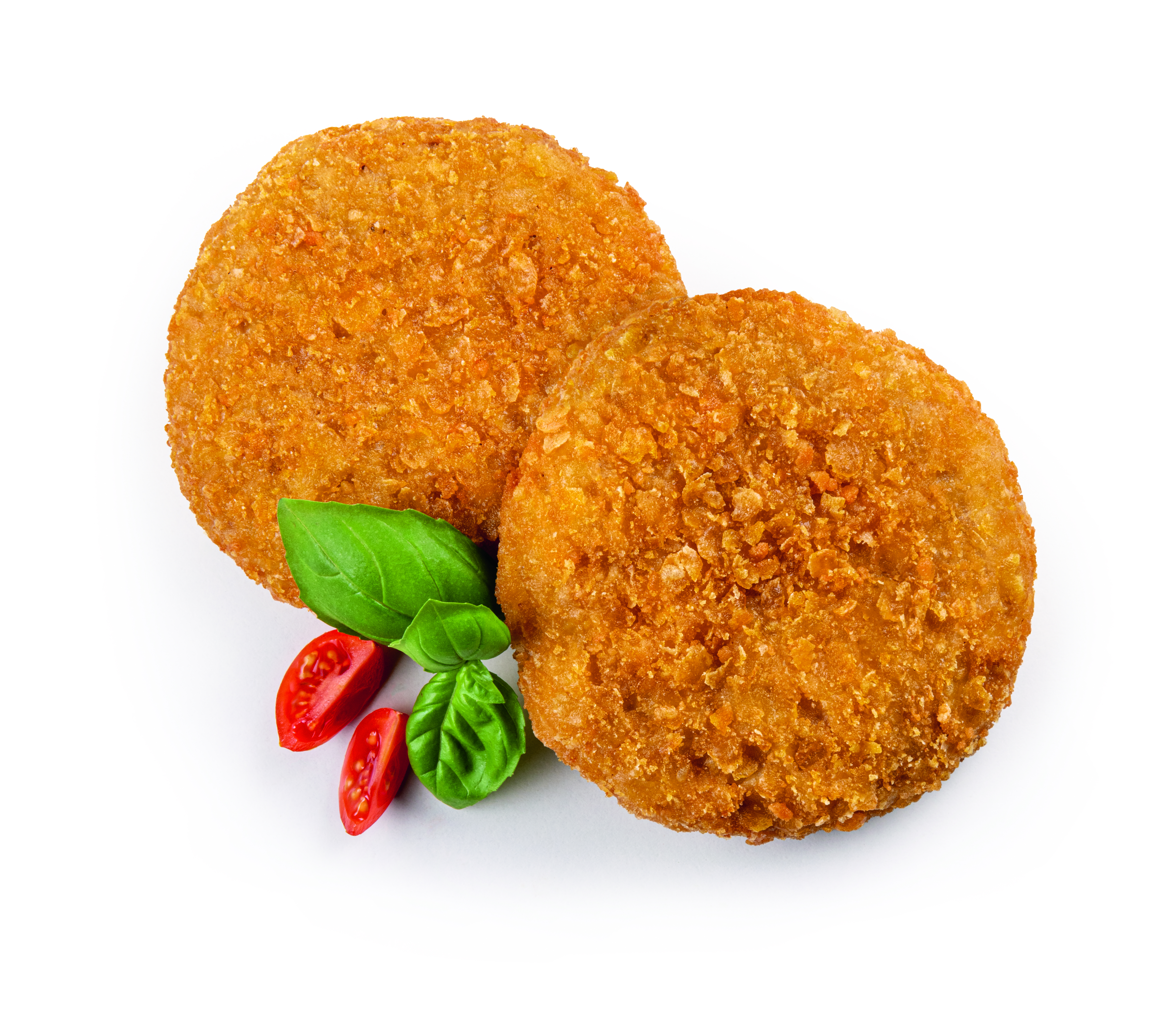 Chicken Style Mushroom Burger -Breaded