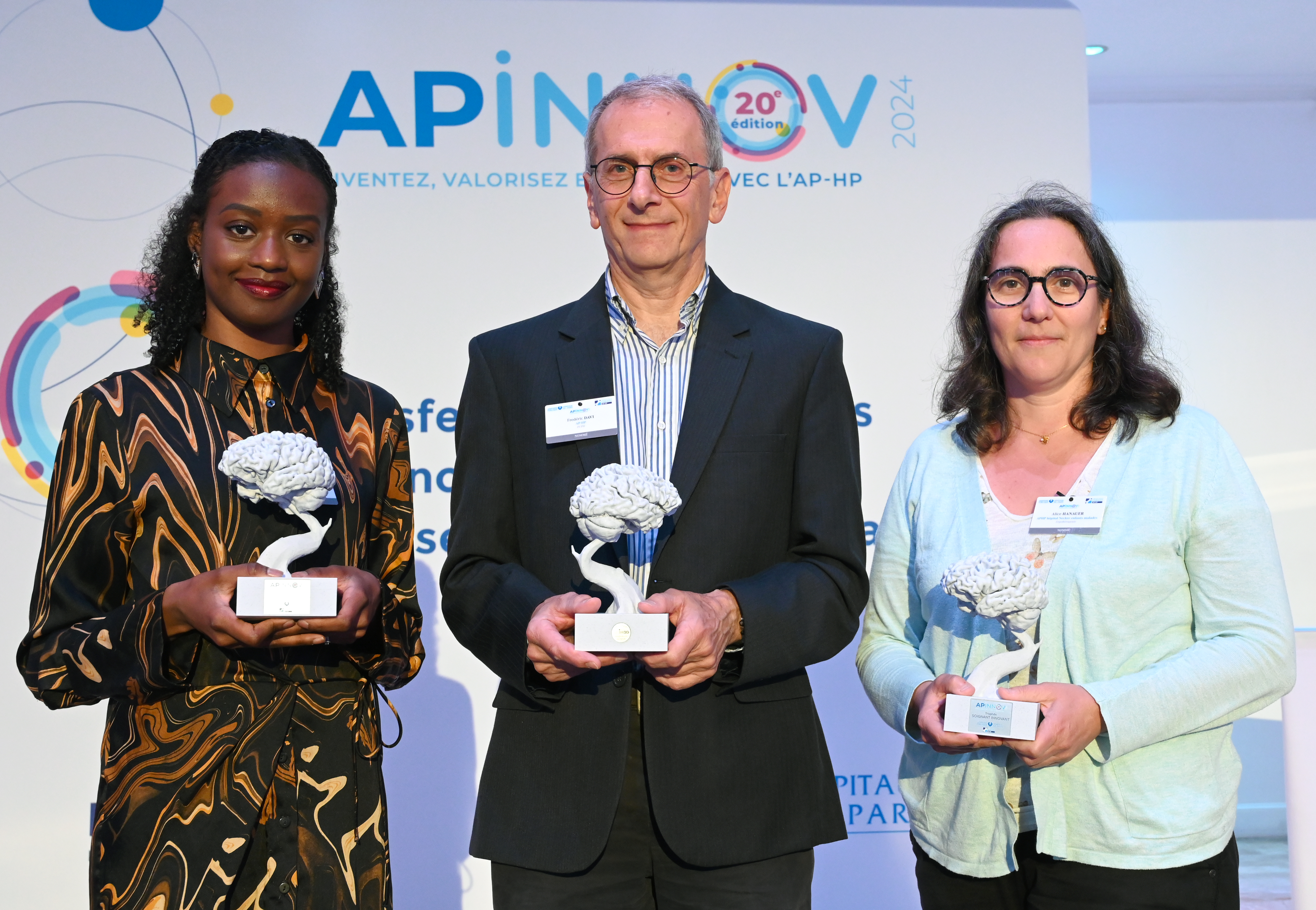 Photo des lauréats des trophées de l'innovation 2024