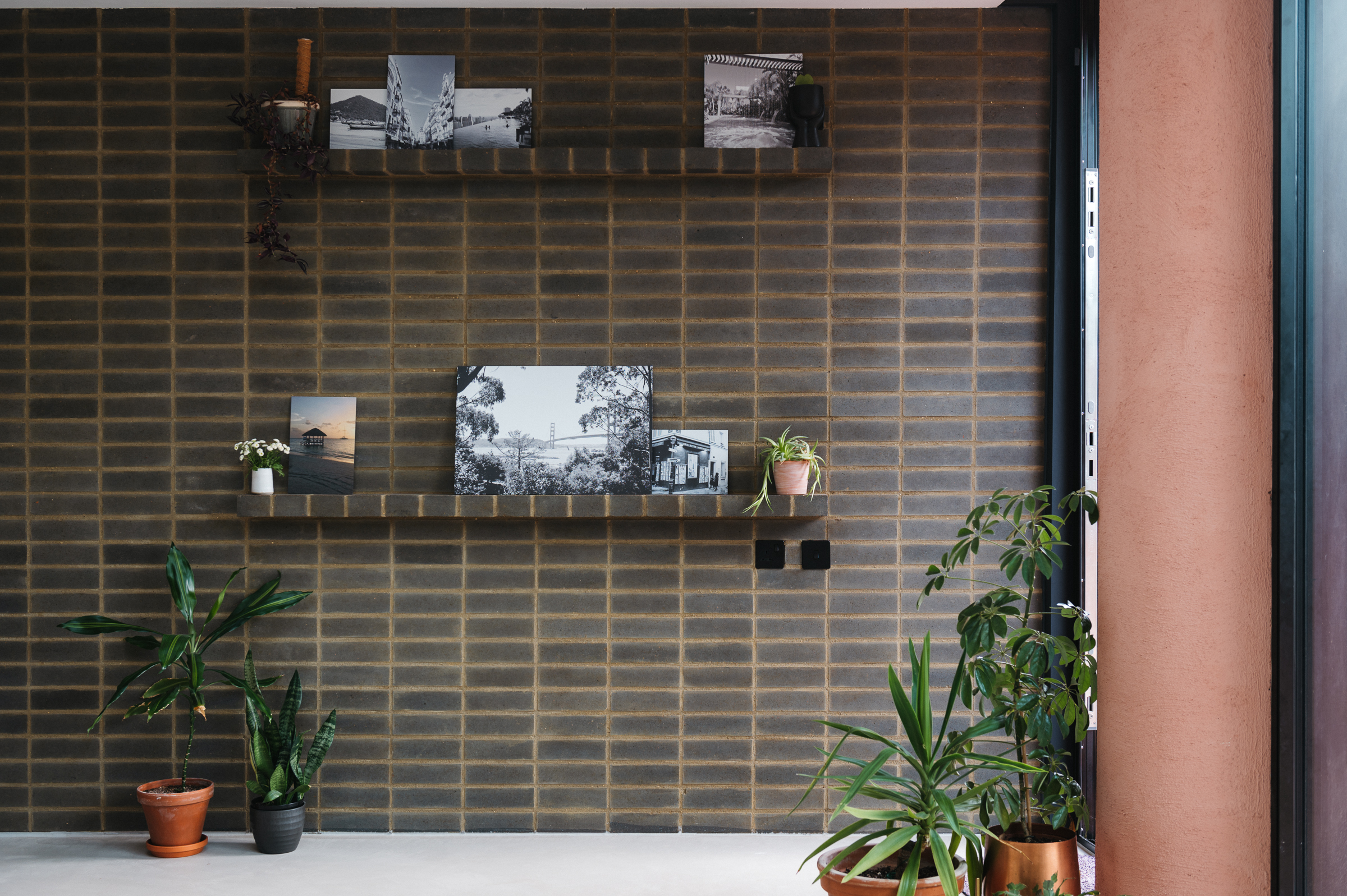 K-BRIQ in Medero Dark Grey in the "Waste Not, Want Not House" by Whittaker Parson