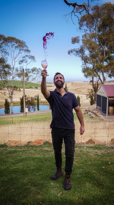 Winemaker Harry Mantzarapis