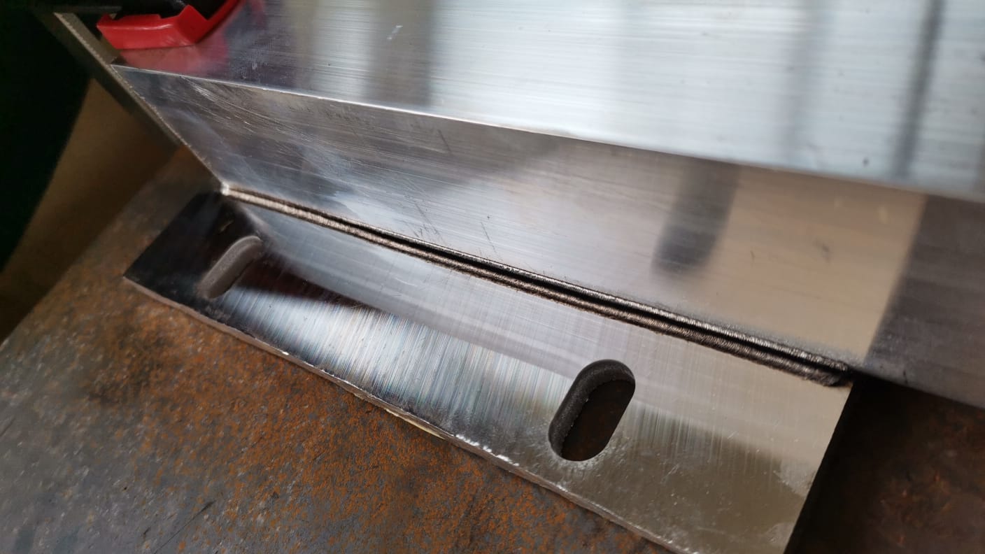 Welded aluminium
