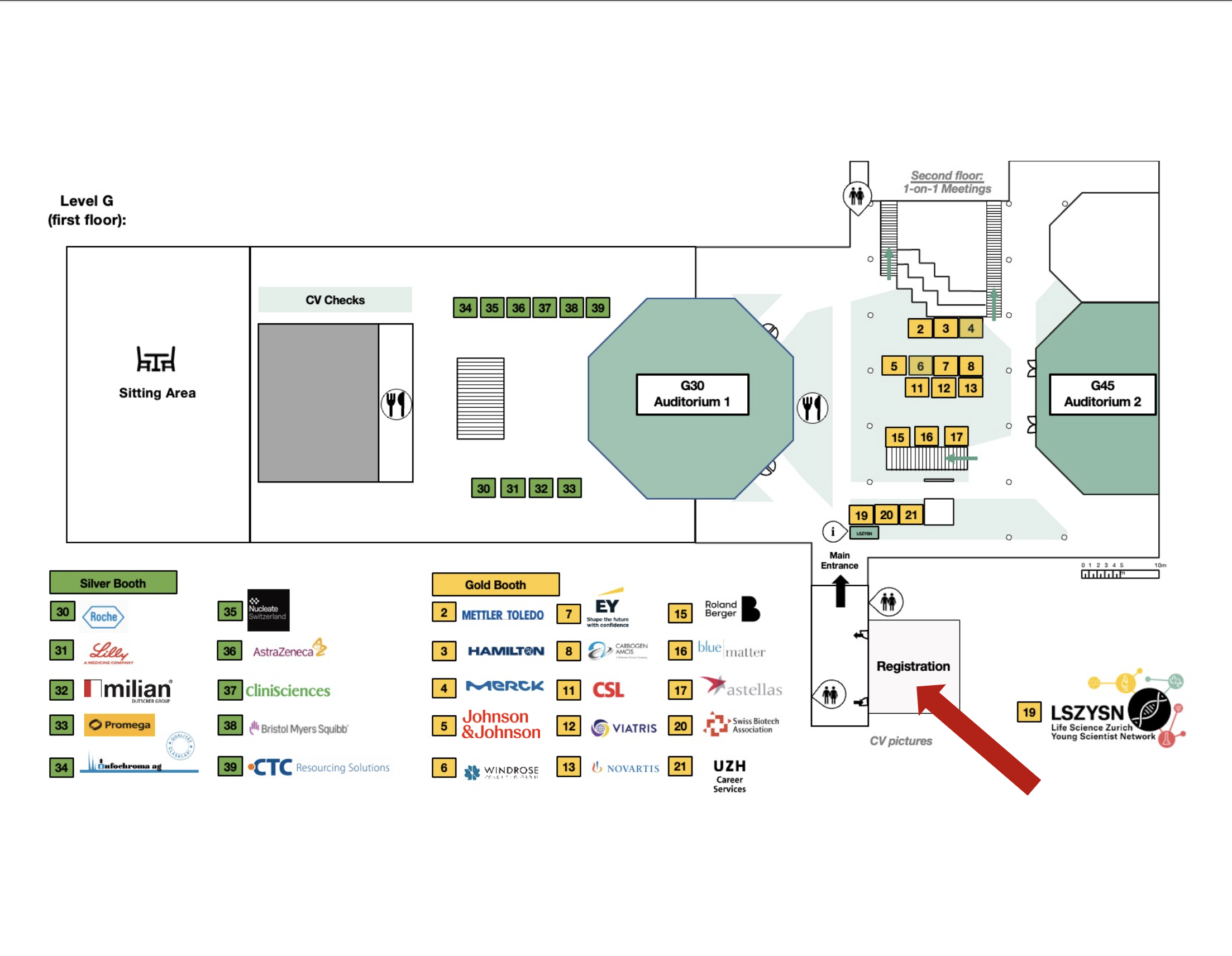 Session location Registration room - Y22 - G74