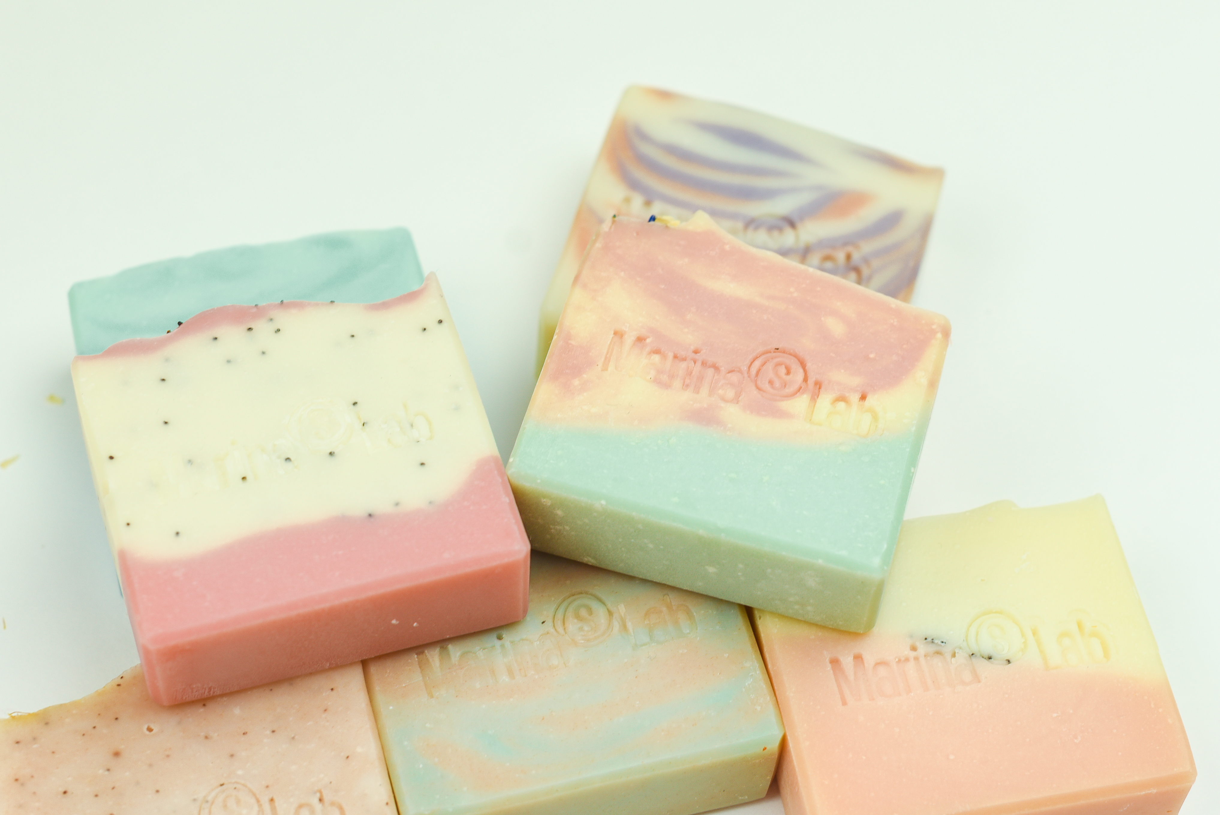 Private label artisan soap bars.