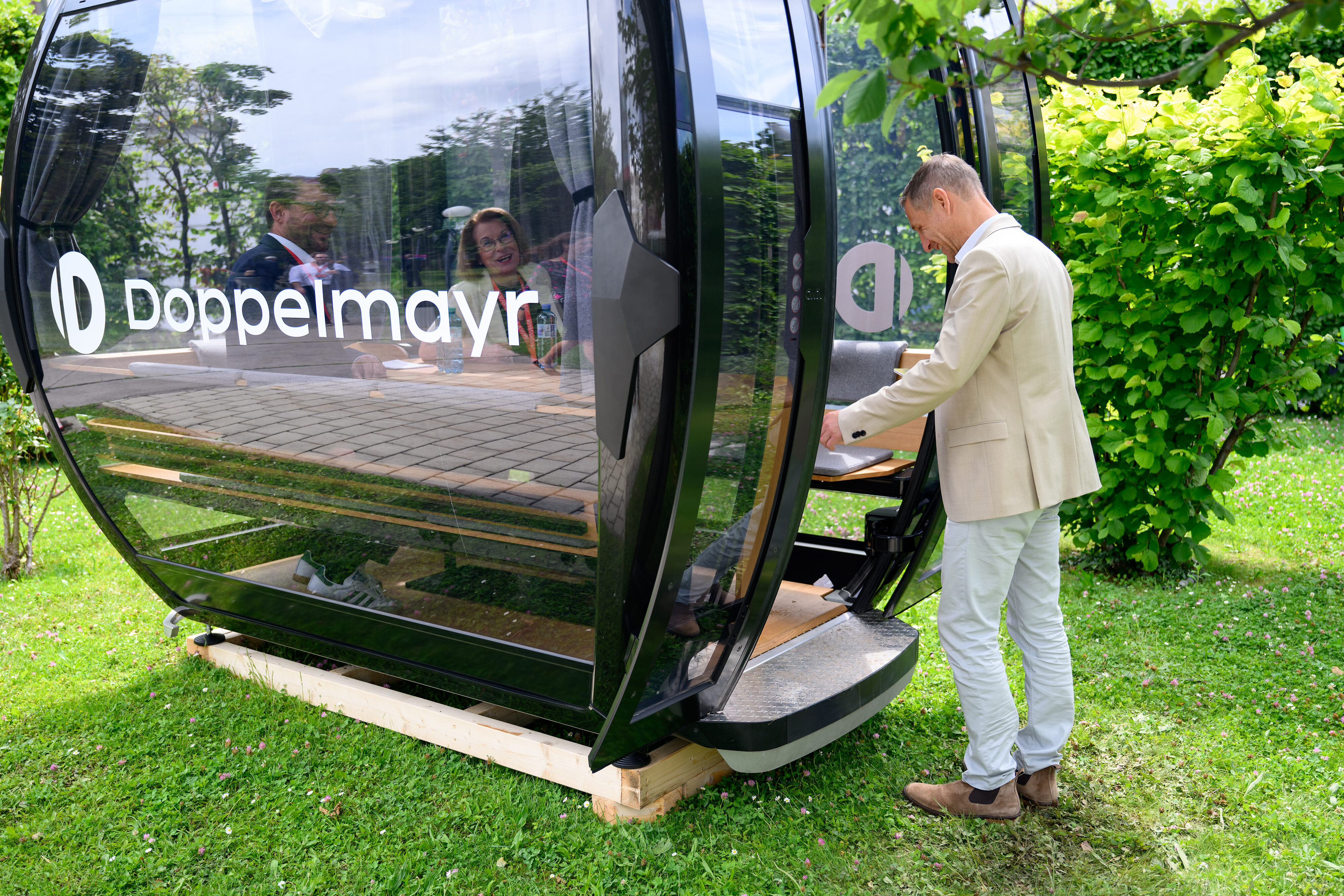 Doppelmayr-Gondel am Exporttag 25