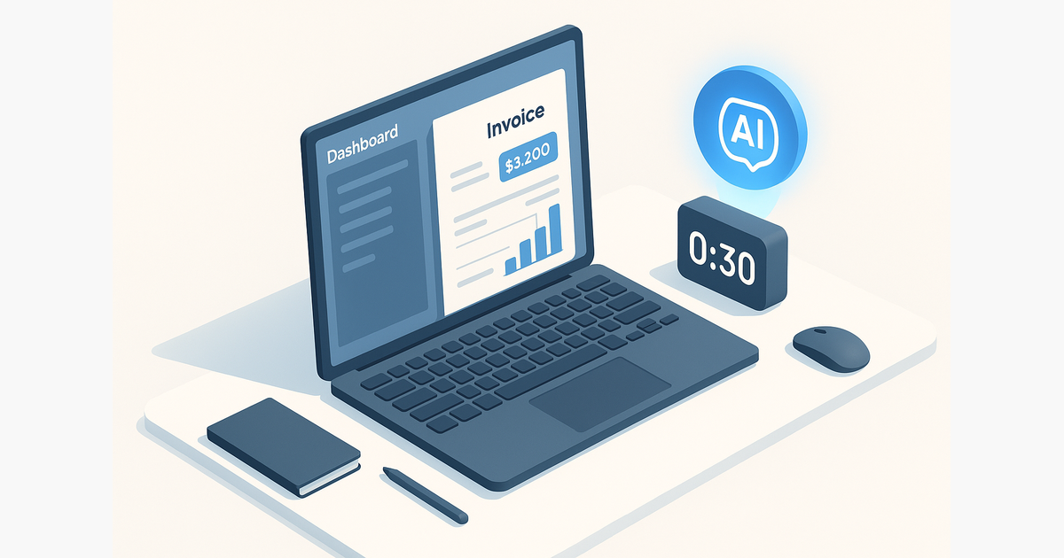 Invoice automation dashboard with SharePoint and AI integration