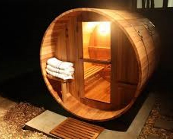 POMONE Paris - house of beauty and wellness  - cider barrel sauna